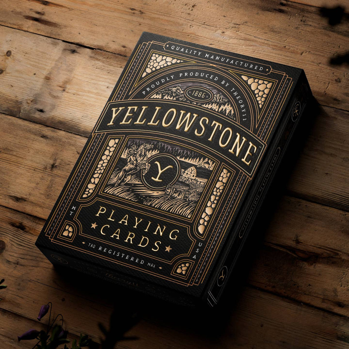 Jeu de cartes Yellowstone