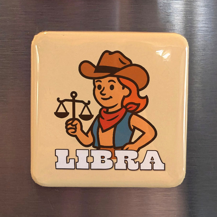 Magnet carré signe Astrologique (Modèle au choix)