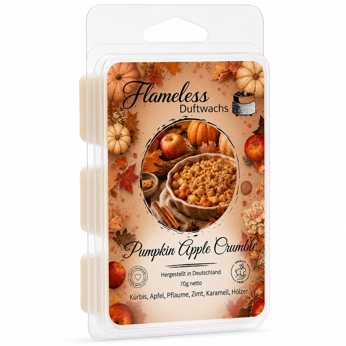 Cire à fondre "Pumpkin Apple Crumble"