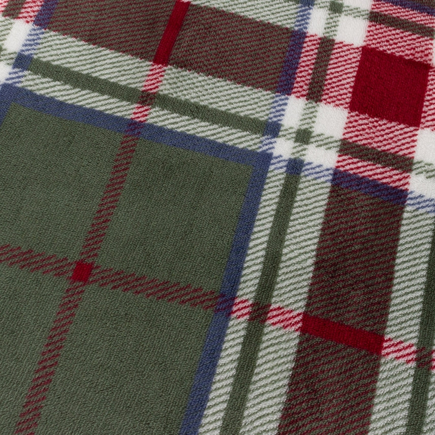 Plaid polaire Tartan