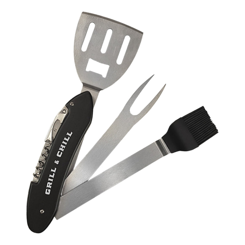 Ensemble d'outils 5 en 1 pour barbecue