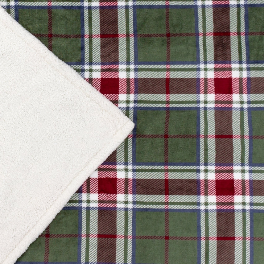 Plaid polaire Tartan