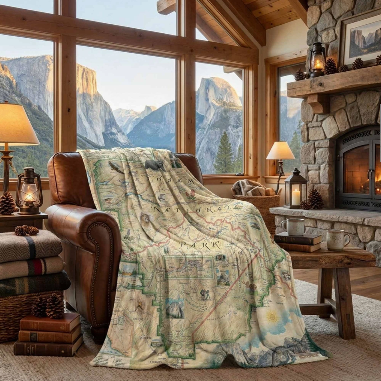 Plaid Sherpa Yosemite