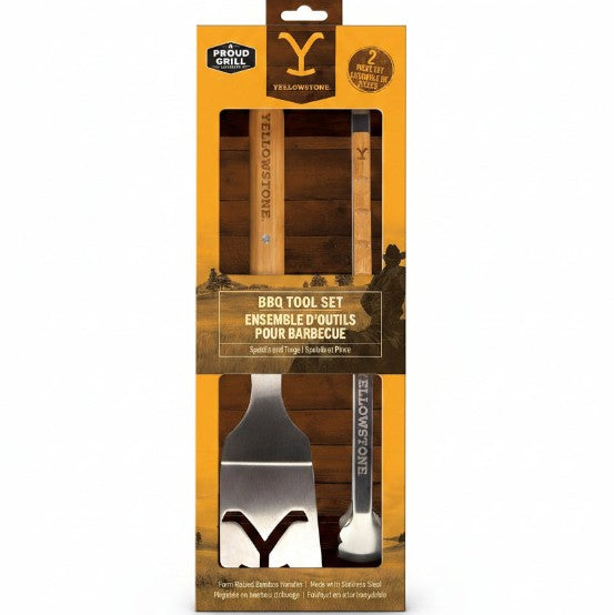 Set 2 Accessoires pour barbecue Yellowstone