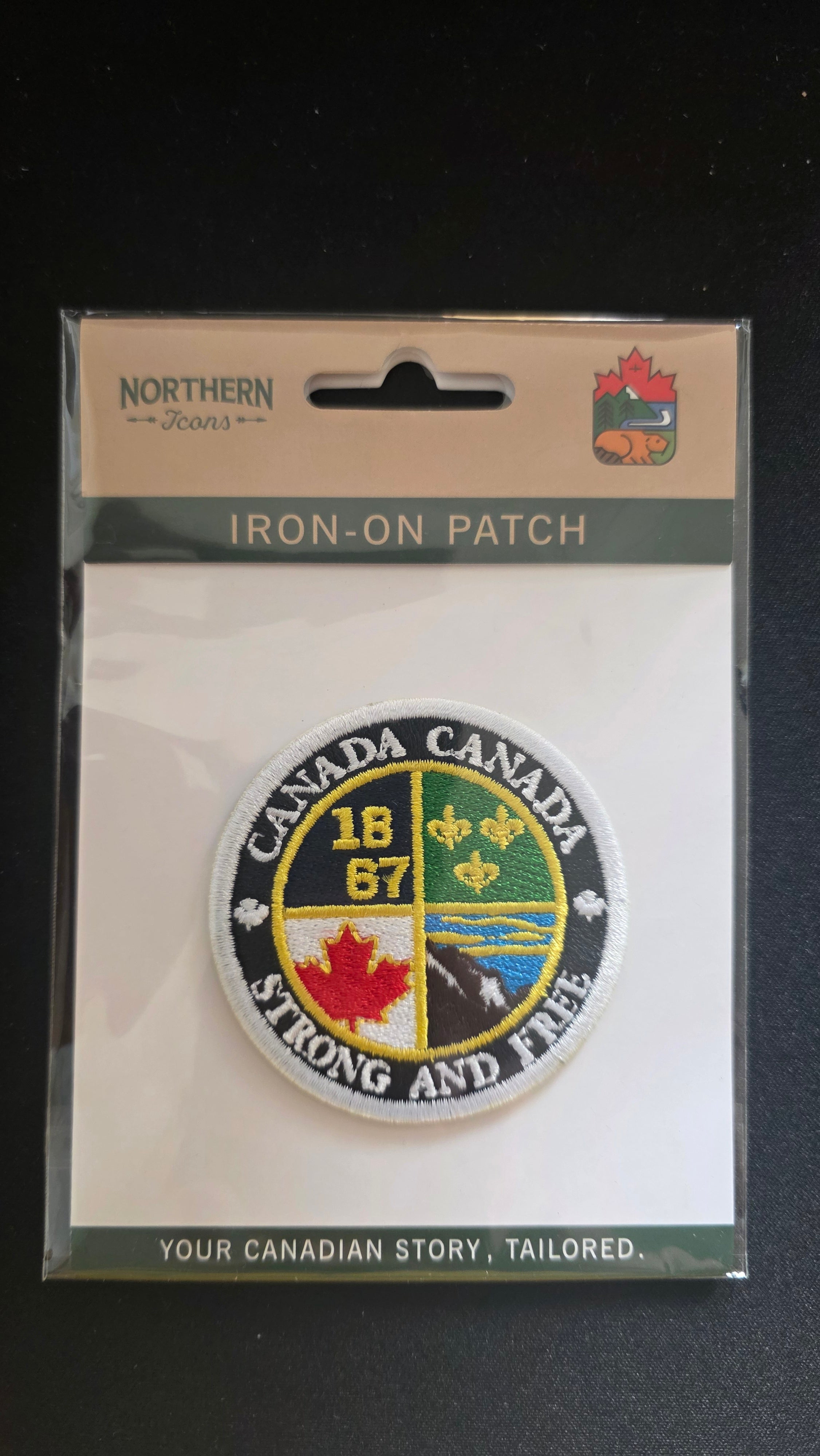 Patch Canada strong and free
