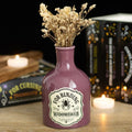 Vase potion "Widowsweb" violet