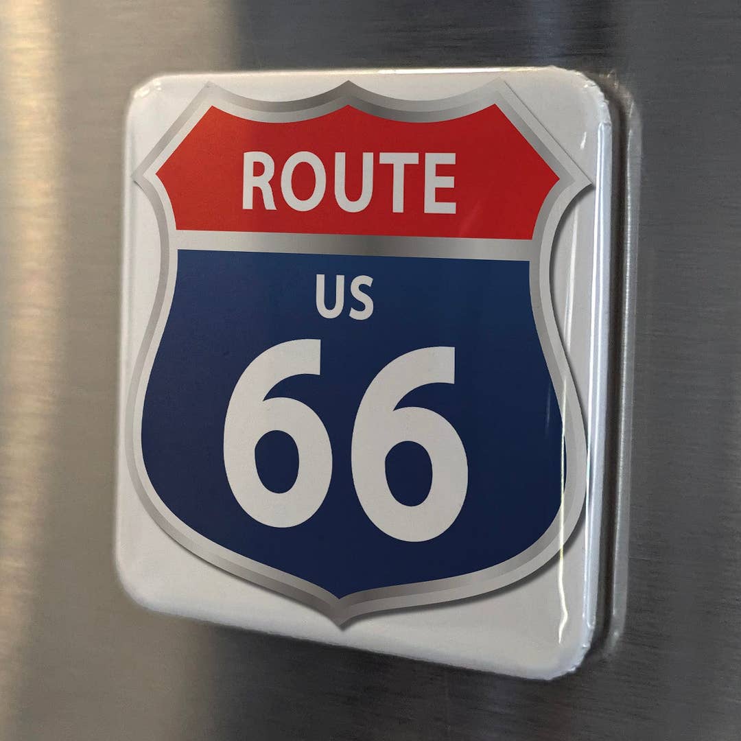 Magnet carré USA (Modèle au choix)
