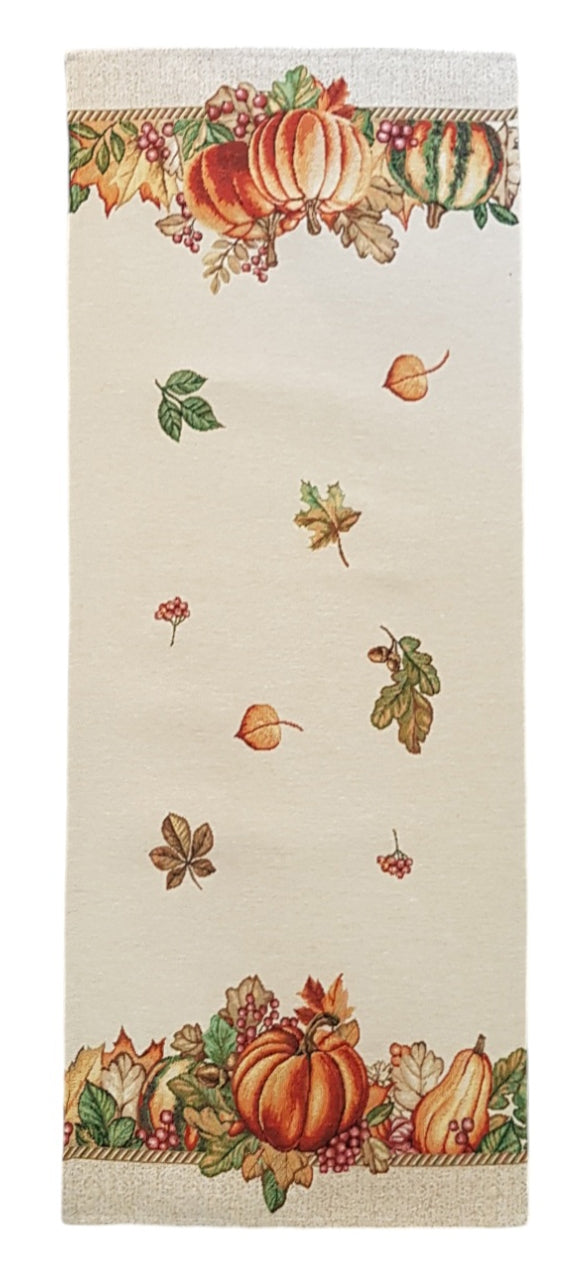 Chemin de table Tissu Automne / Feuilles