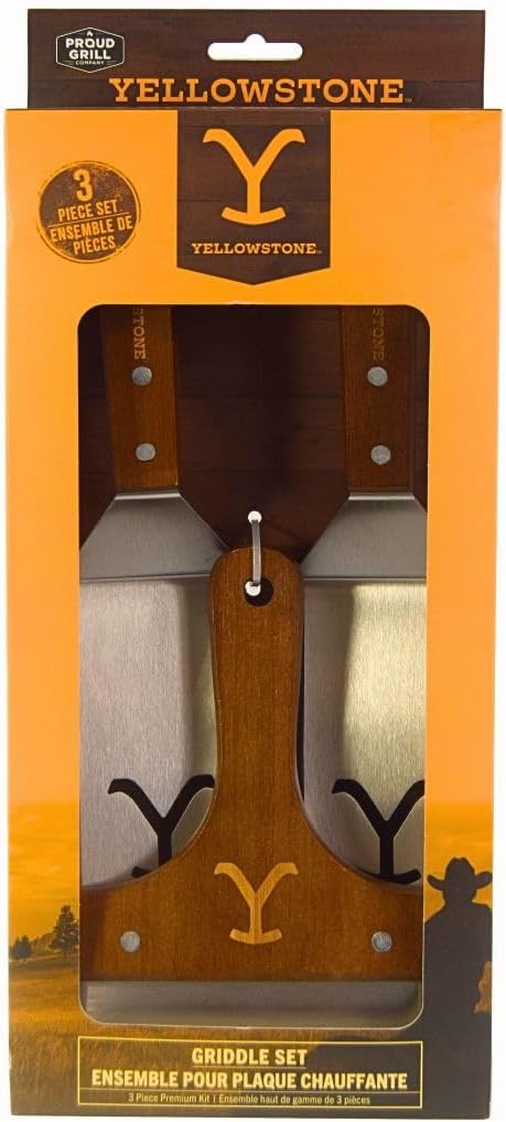 Set 3 Accessoires pour plancha Yellowstone