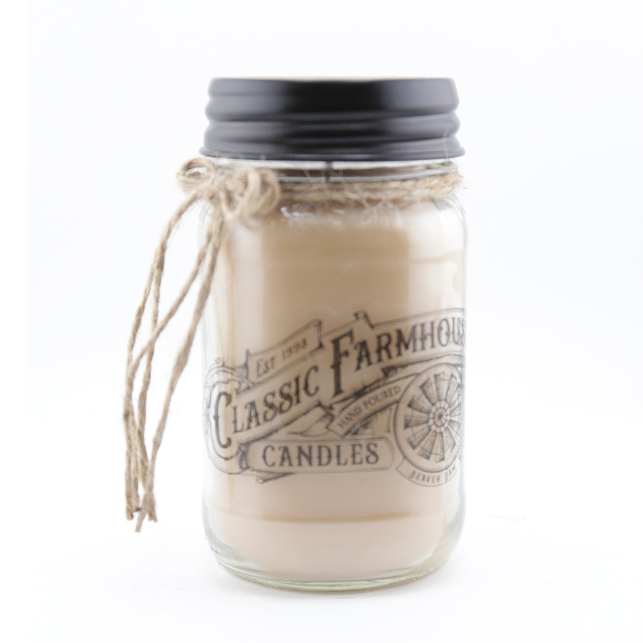 Bougie en pot "Mason" Cinnamon Buns