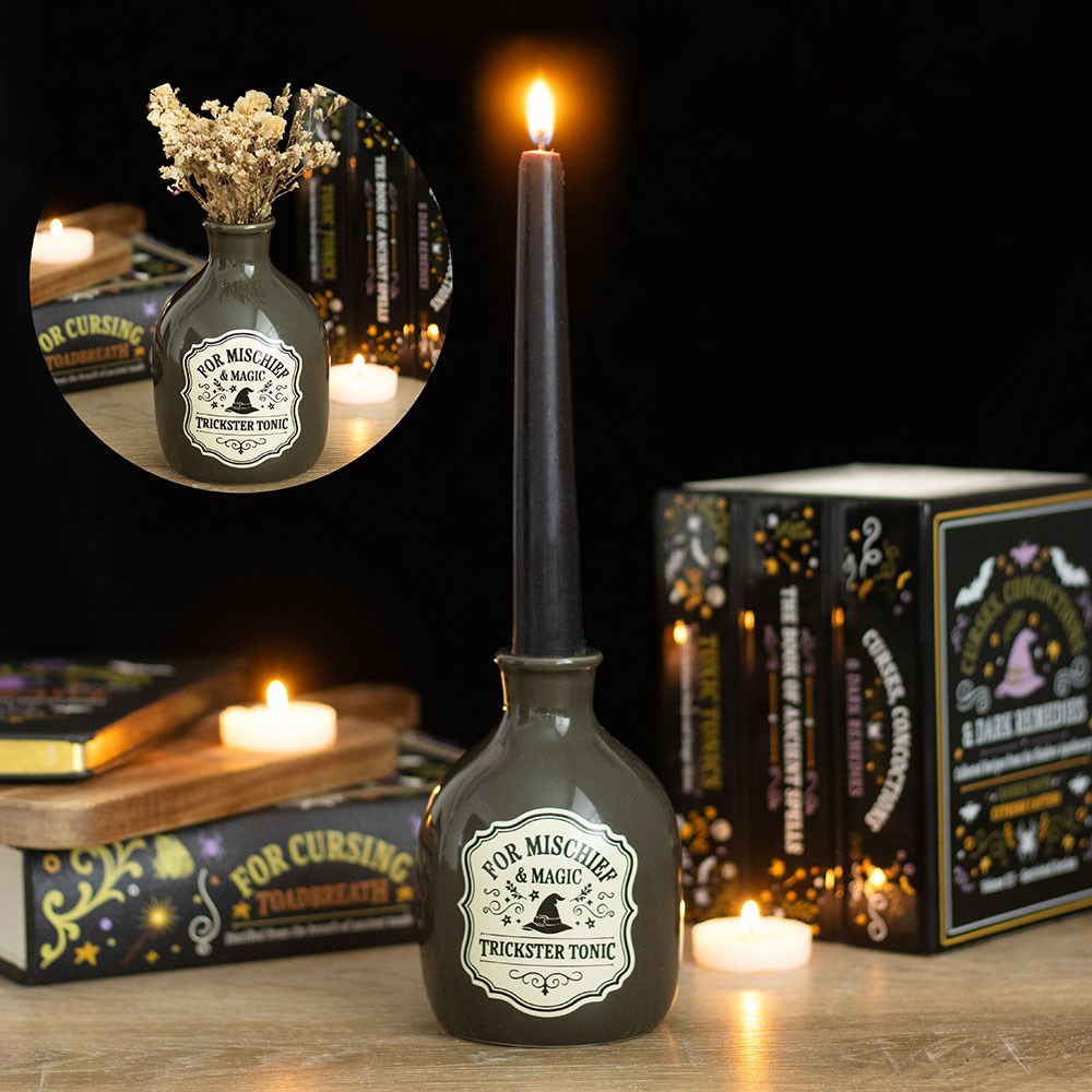 Vase potion "Trickster Tonic" noir