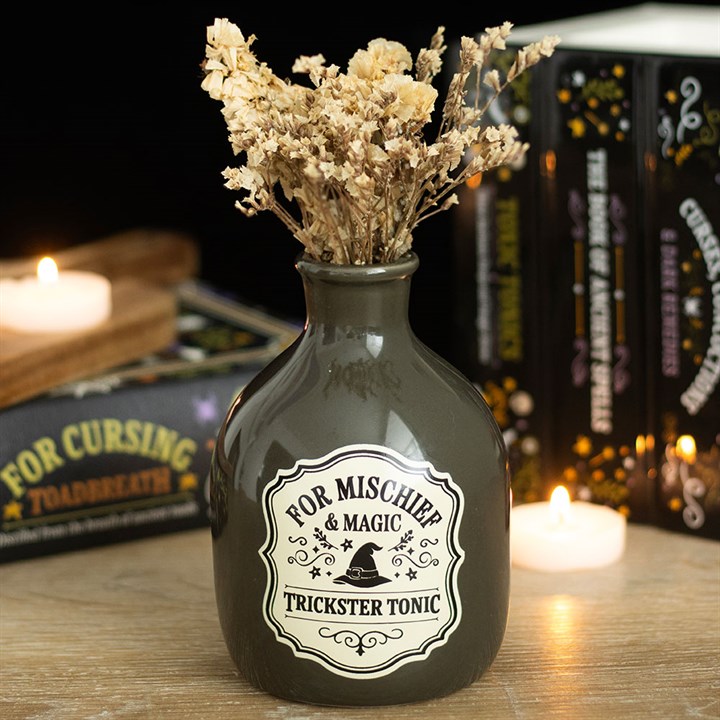 Vase potion "Trickster Tonic" noir