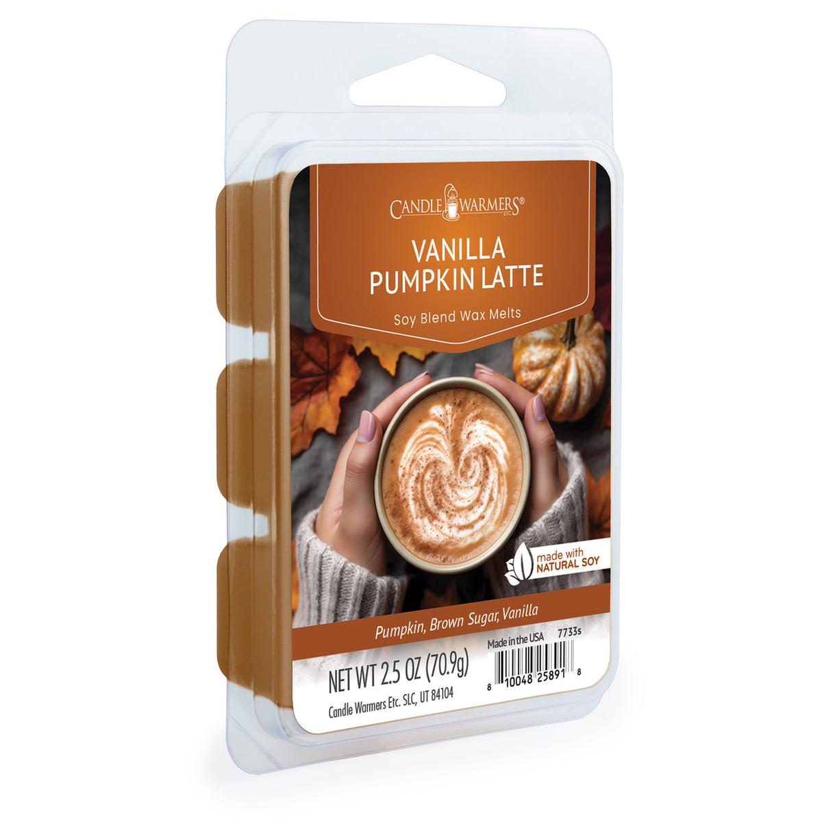 Cire à fondre "Vanilla Pumpkin Latte"