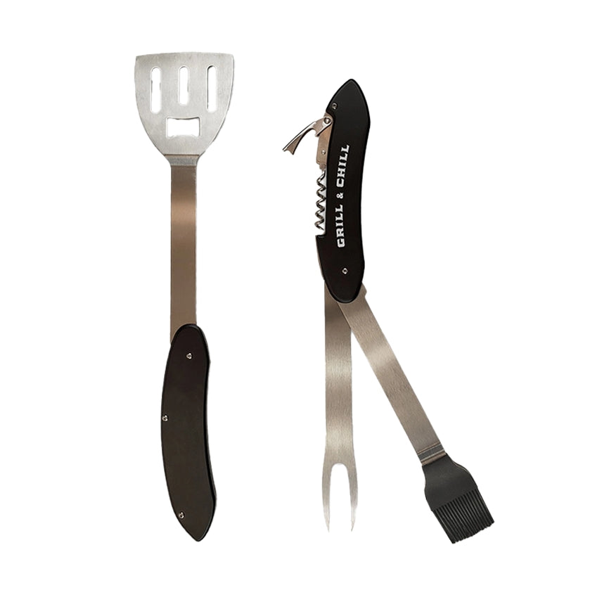 Ensemble d'outils 5 en 1 pour barbecue