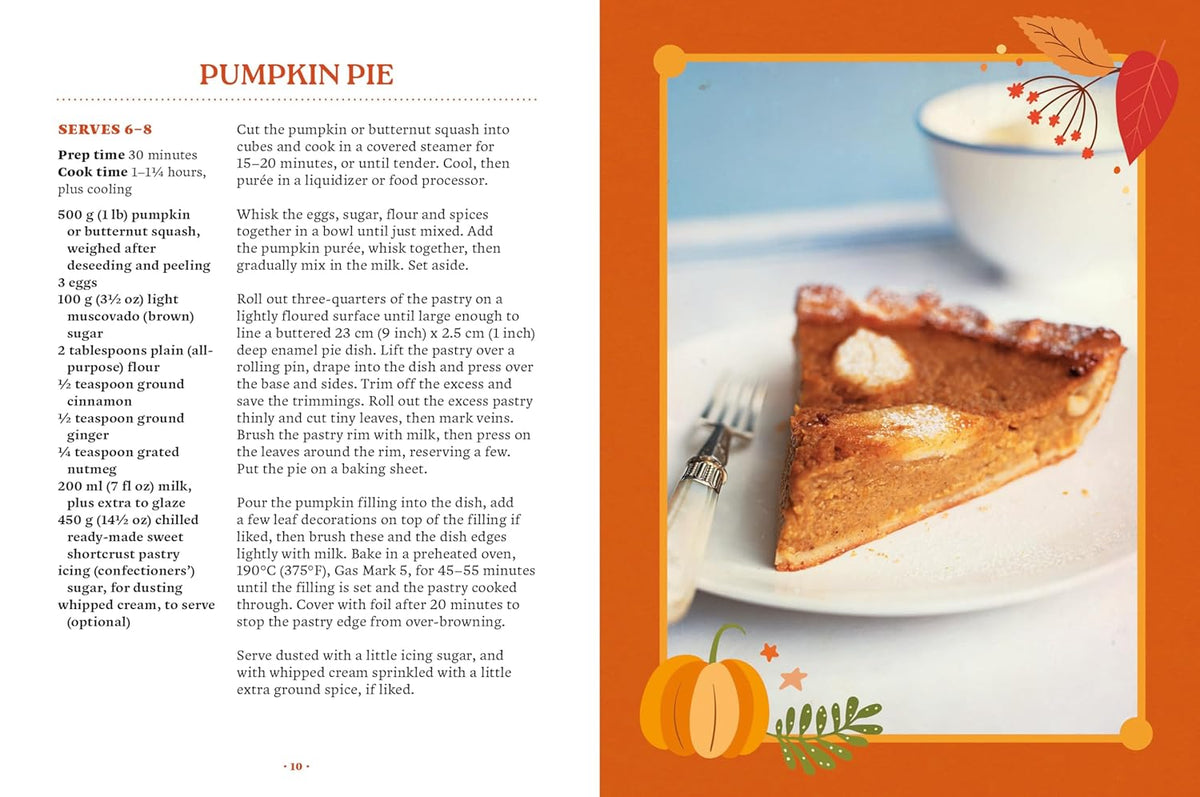 Livre de recettes "A Pumpkin Spice Cookbook" (Anglais)