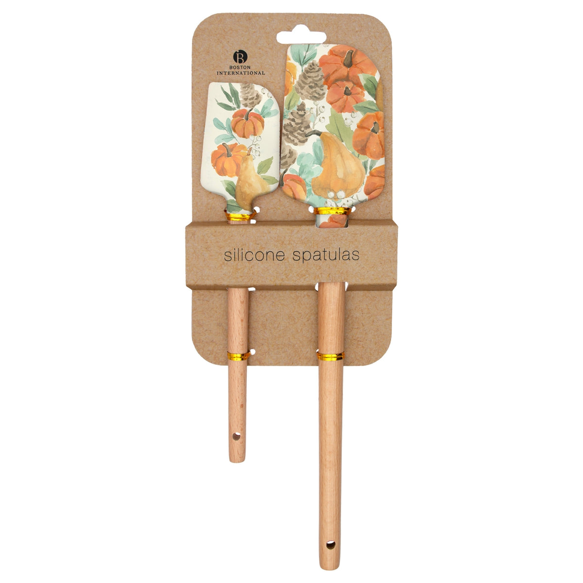 Lot de 2 spatules silicone "Automnale"