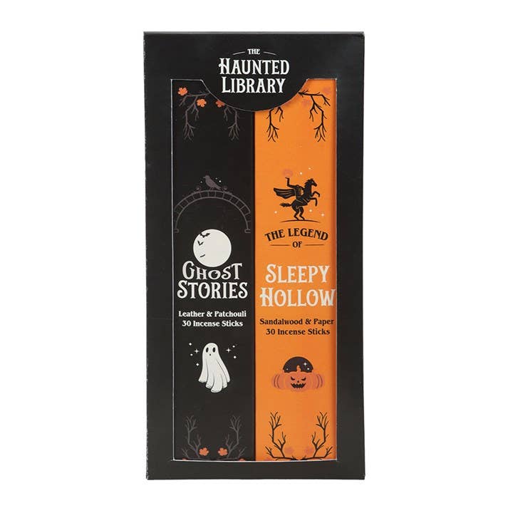 Lot 2 paquets d'encens "The Haunted Library"