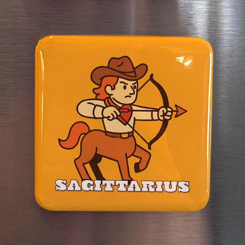 Magnet carré signe Astrologique (Modèle au choix)