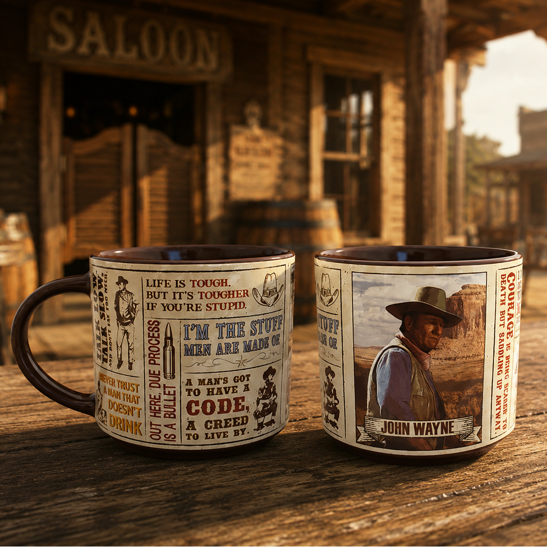 Mug John Wayne - Citations