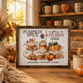 Cadre bois Pumpkin Spice Kitchen