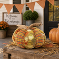 Citrouille tissu Automne