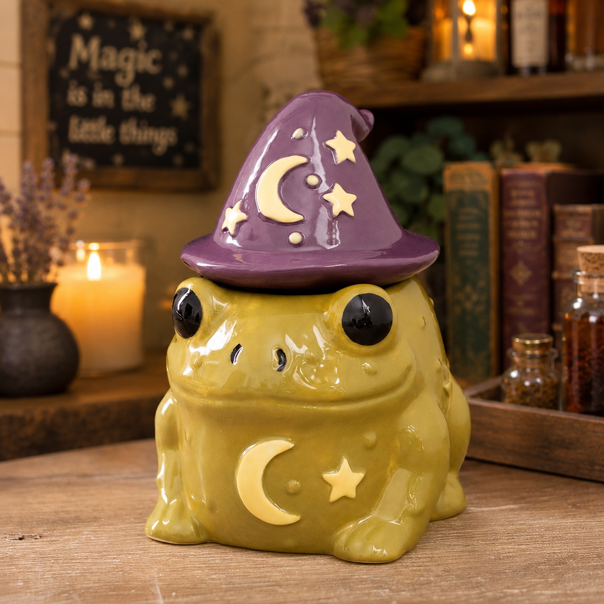 Brûleur huile "Magic Toad"