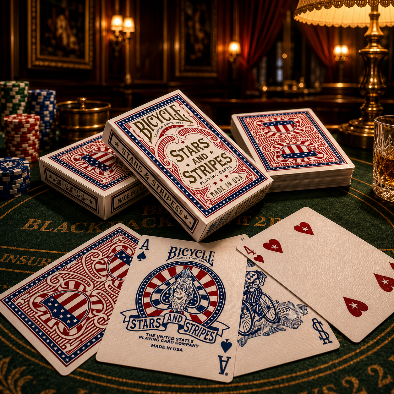 Jeu de cartes Bicycle "Stars and Stripes"