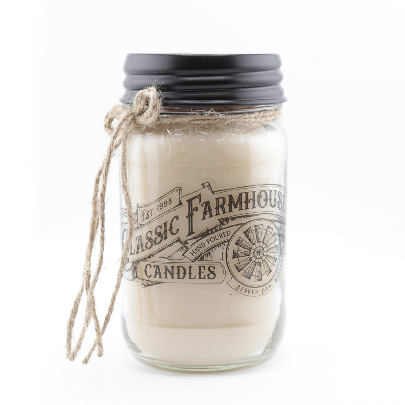 Bougie en pot "Mason" Snickerdoodle