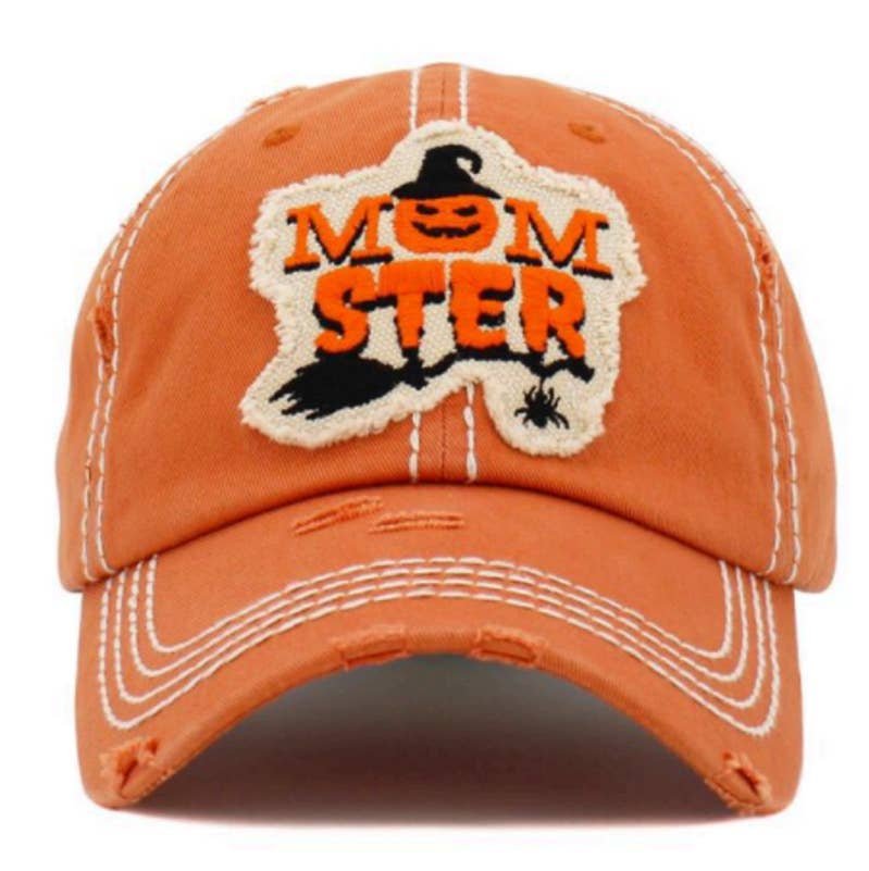 Casquette "Momster" orange