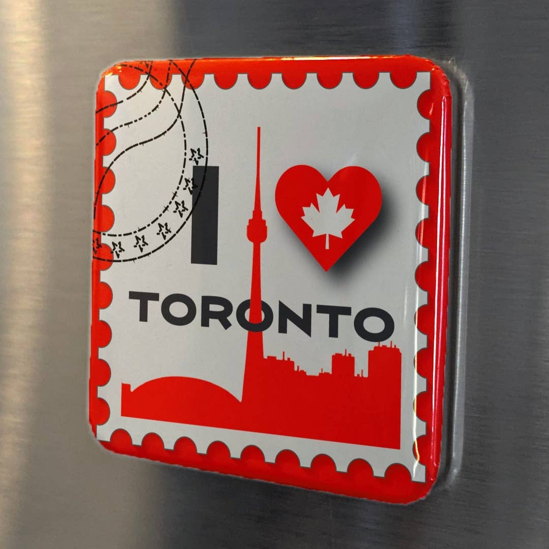 Magnet carré Canada (Modèle au choix)