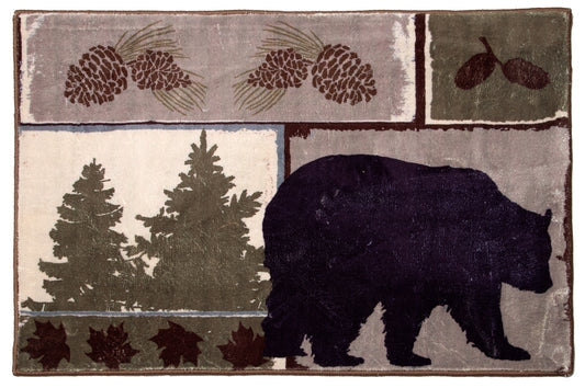 Tapis d'intérieur "Vintage Bear"
