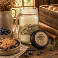 Bougie en pot "Mason" Blueberry Cobbler