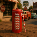 Porte paille Collection "Coca Cola"