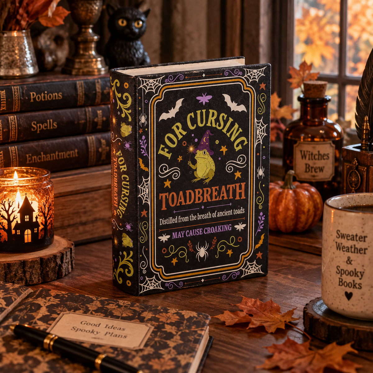Boite de rangement Halloween (Modèle au choix)