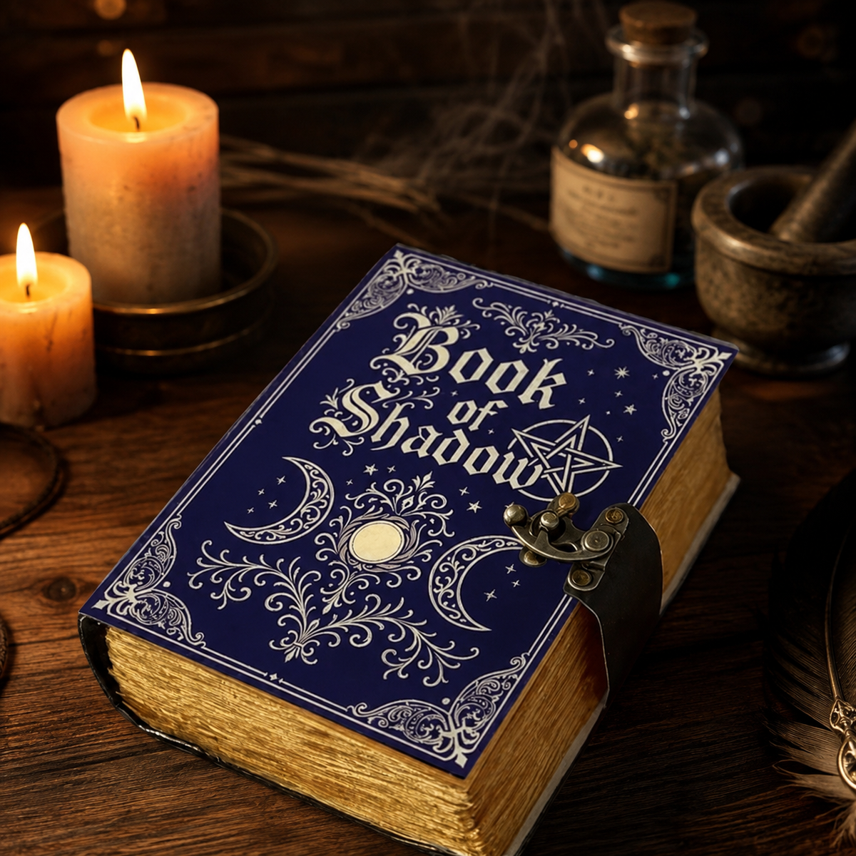 Journal cuir "Book of Shadow"