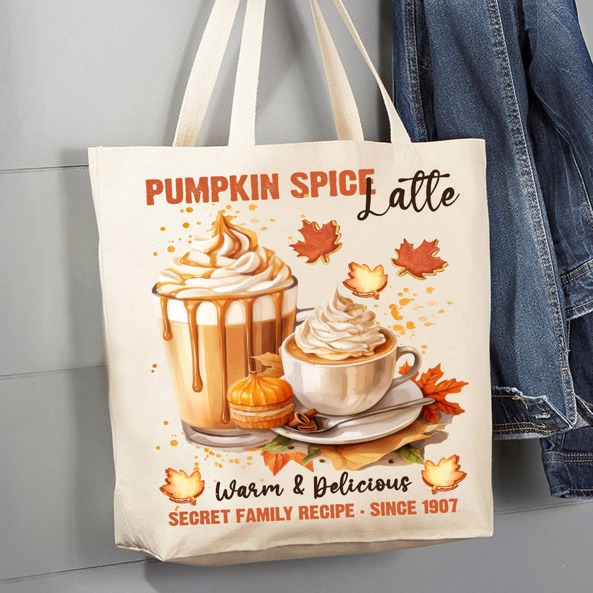 Tote Bag "Pumpkin Spice Latte"