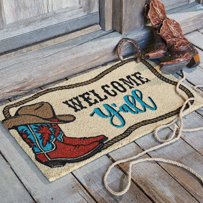 Paillasson "Welcome Y'all"