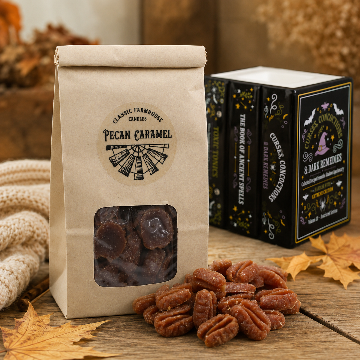 Sachet cire à fondre "Pecan Caramel"