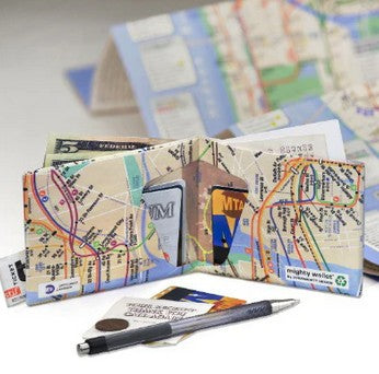 Portefeuille papier Carte Métro