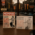 Carte postale Elvis affiche Memphis