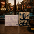 Carte postale Nashville Music City