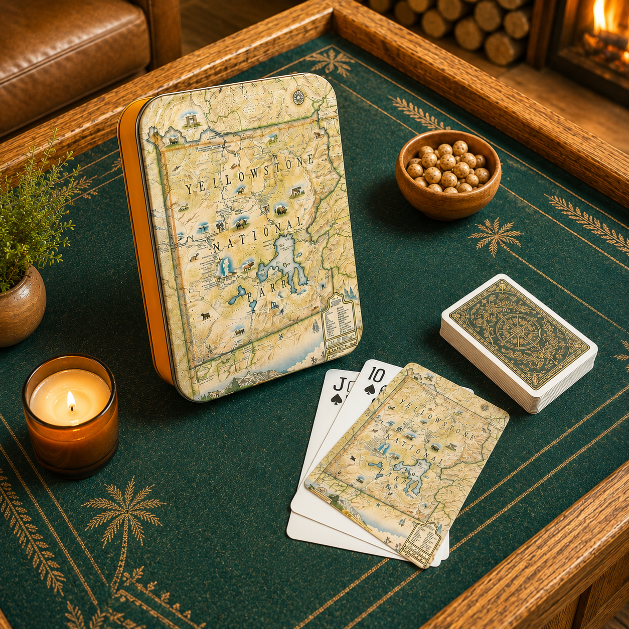 Jeu de cartes Yellowstone