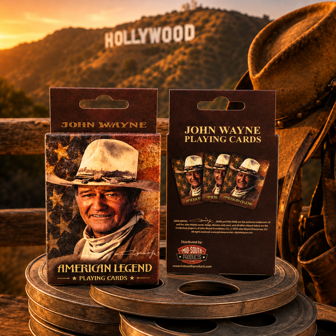 Jeu de cartes "John Wayne "