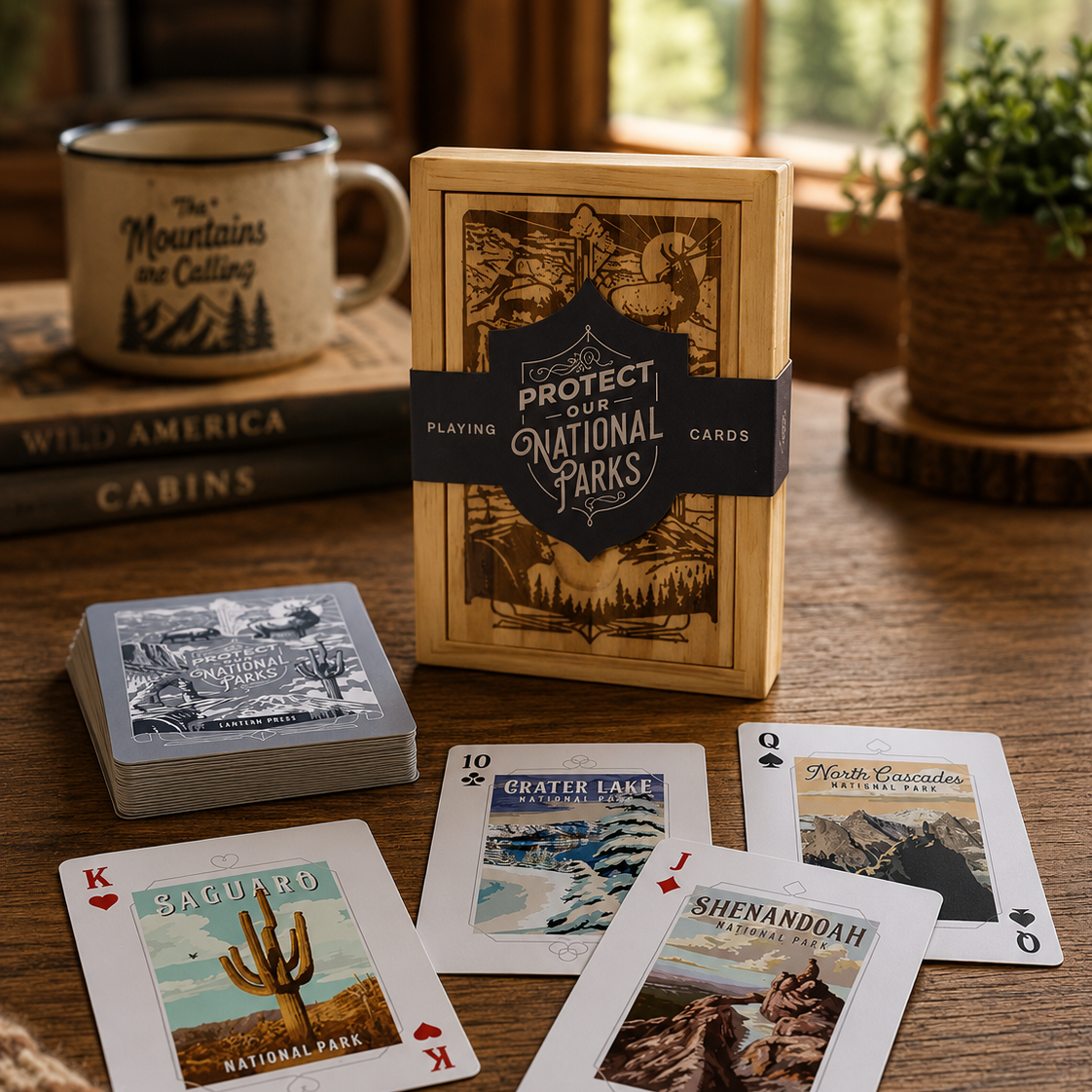 Jeu de cartes "Parc Nationaux"