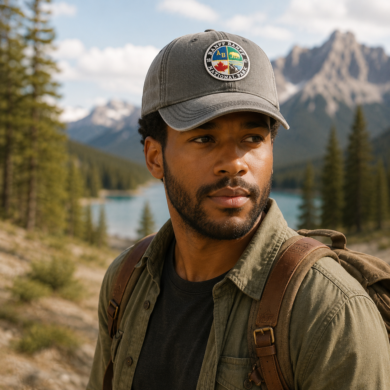 Casquette patch "Banff National Park"