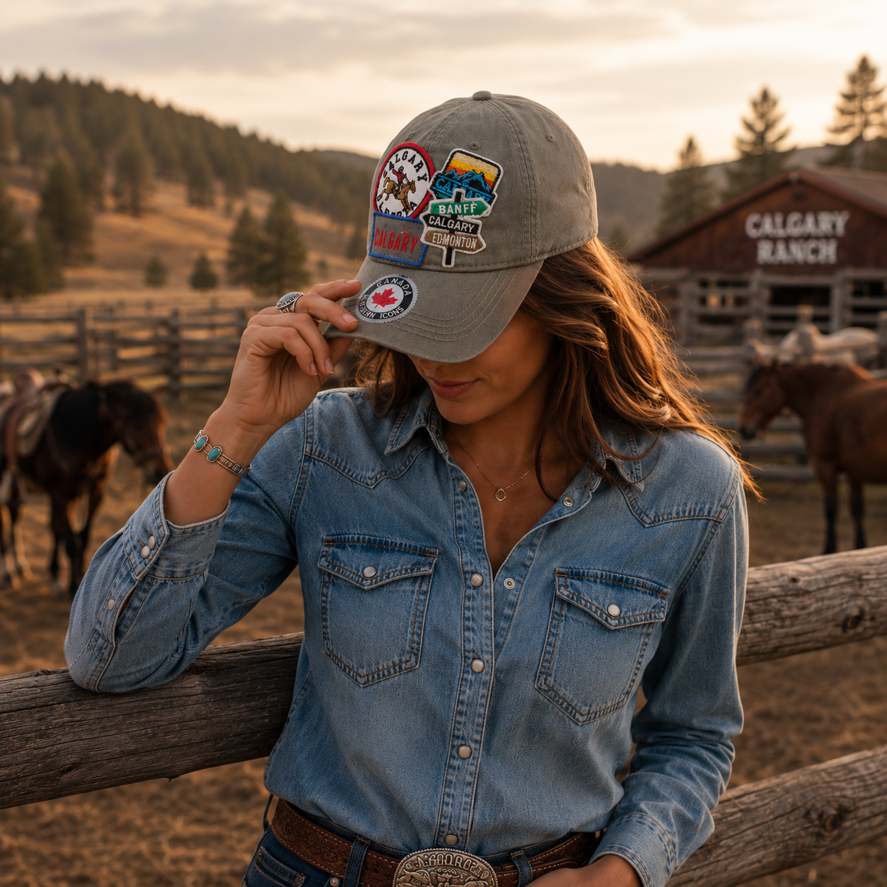 Casquette multi-patch "Calgary"