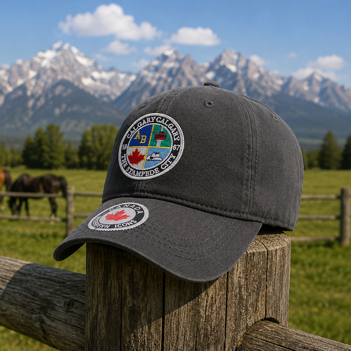 Casquette patch "Calgary"