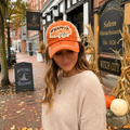 Casquette "Happy Halloween" orange
