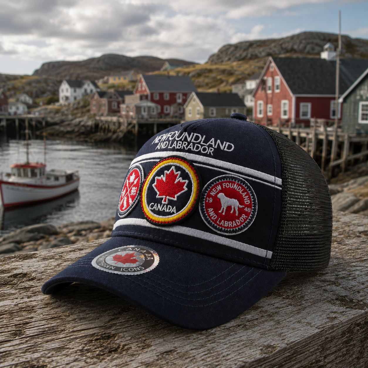 Casquette multi-patch "Newfoundland and Labrador"
