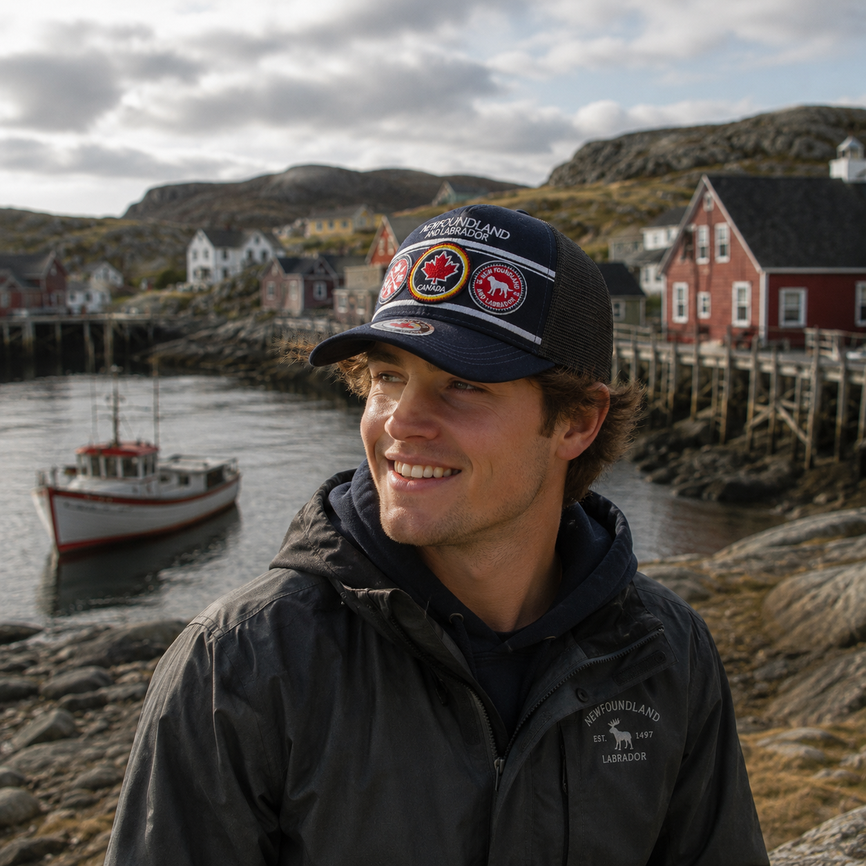 Casquette multi-patch "Newfoundland and Labrador"